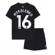 Everton Vitaliy Mykolenko #16 Tredjedraktsett Barn 2025-26 Kortermet (+ Korte bukser) Everton Vitaliy Mykolenko #16 Tredjedraktsett Barn 2025-26 Kortermet (+ Korte bukser)